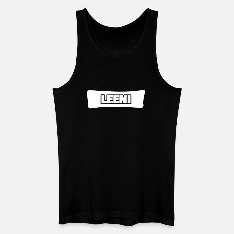 Gift for Leeni - Men’s Organic Tank Top - black