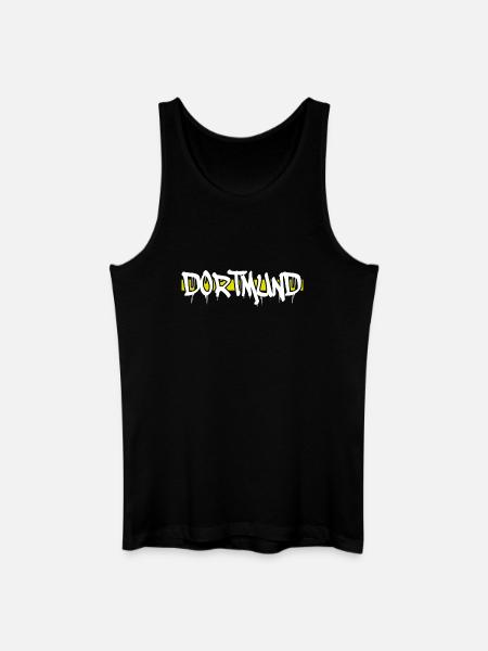 Dortmund - Männer Bio Tank Top - Schwarz