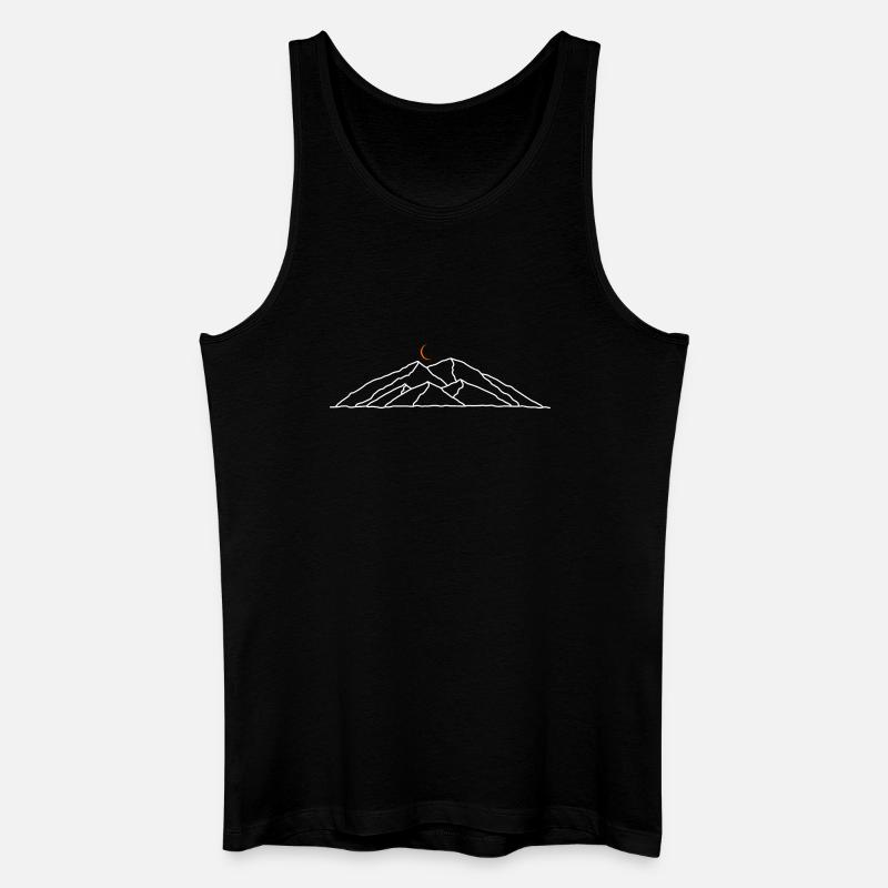 Evolution zum Luggage Trek - Männer Bio Tank Top - Schwarz