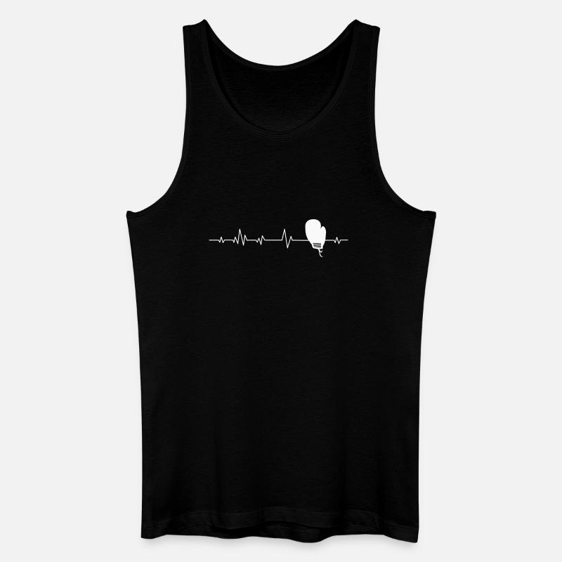Boxen Boxer Boxerin - Männer Bio Tank Top - Schwarz