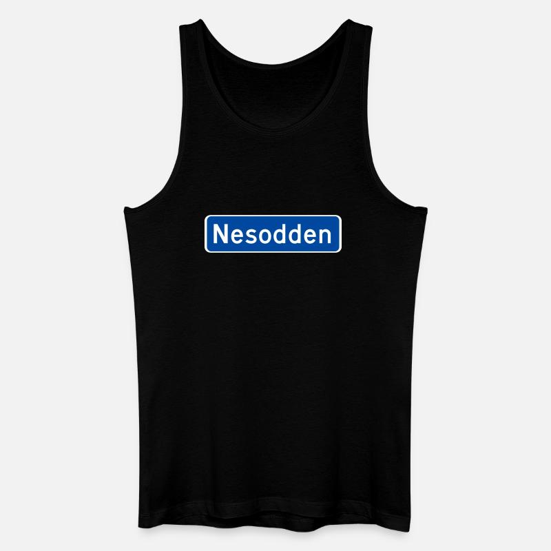 Die Nasenspitze - Männer Bio Tank Top - Schwarz