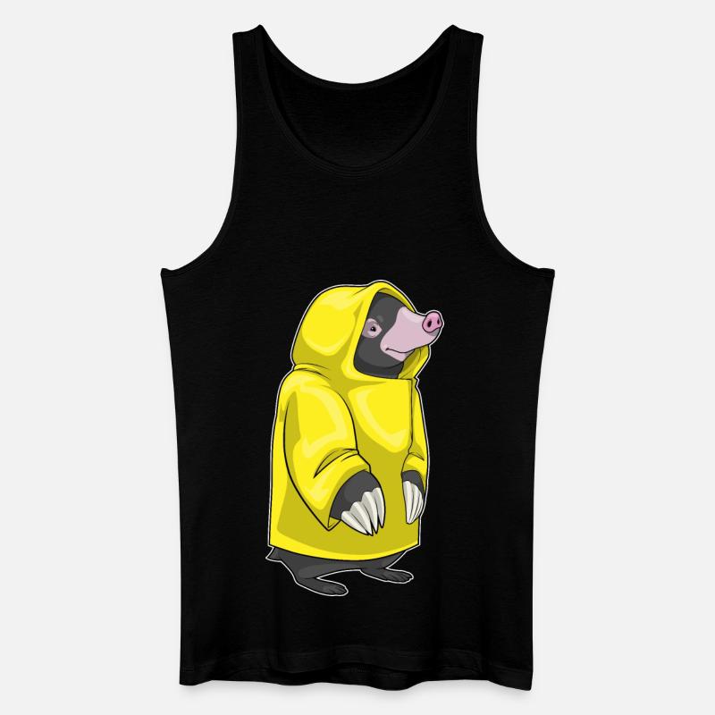 Mole Rain Rain Jacket - Men’s Organic Tank Top - black