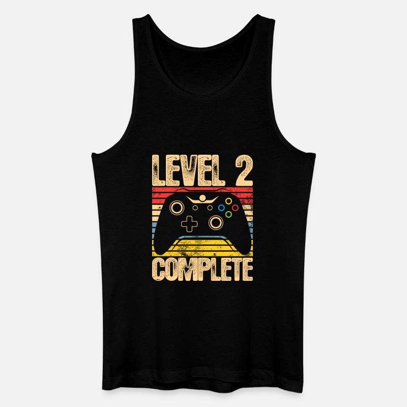 Level 2 Complete Controller - Men’s Organic Tank Top - black