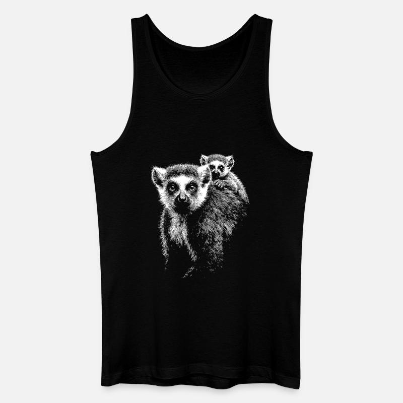 Katta - Männer Bio Tank Top - Schwarz