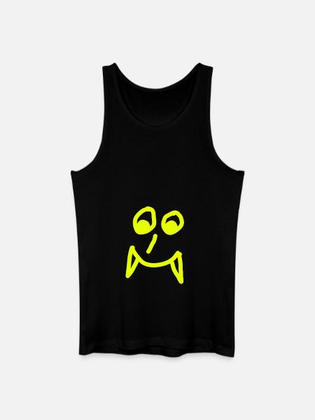 Vampire's face - Men’s Organic Tank Top - black