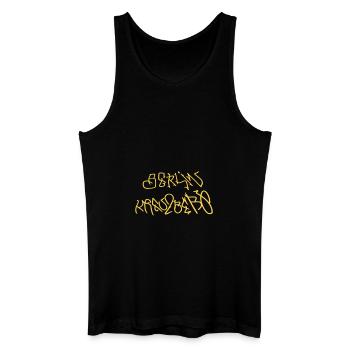 Berlin Kreuzburg Hoodie Souvenir - Männer Bio Tank Top - Schwarz - Vorne