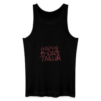 Tanja's cooking apron - Men’s Organic Tank Top - black - Front