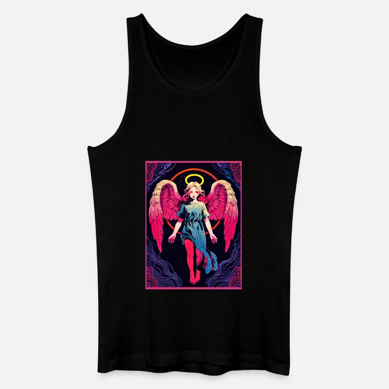 Der jenseitige Wächter - Männer Bio Tank Top - Schwarz