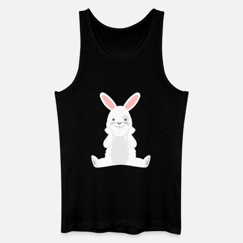 Rabbit Rabbit - Men’s Organic Tank Top - black