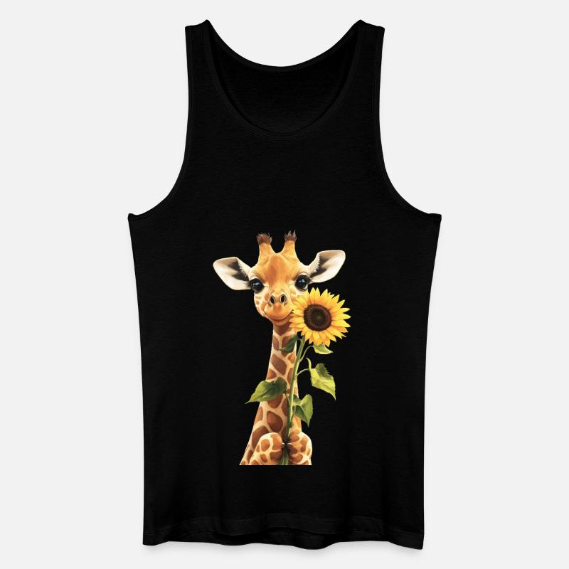 Känguru - Männer Bio Tank Top - Schwarz