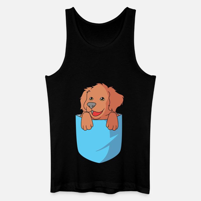 Boykin Spaniel - Männer Bio Tank Top - Schwarz