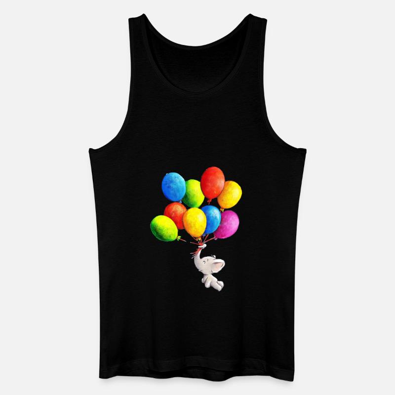Freiflug - Männer Bio Tank Top - Schwarz