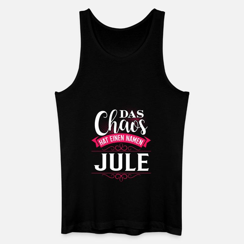 JULE - Chaos - Männer Bio Tank Top - Schwarz