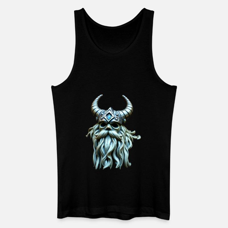 Ragnar - Männer Bio Tank Top - Schwarz