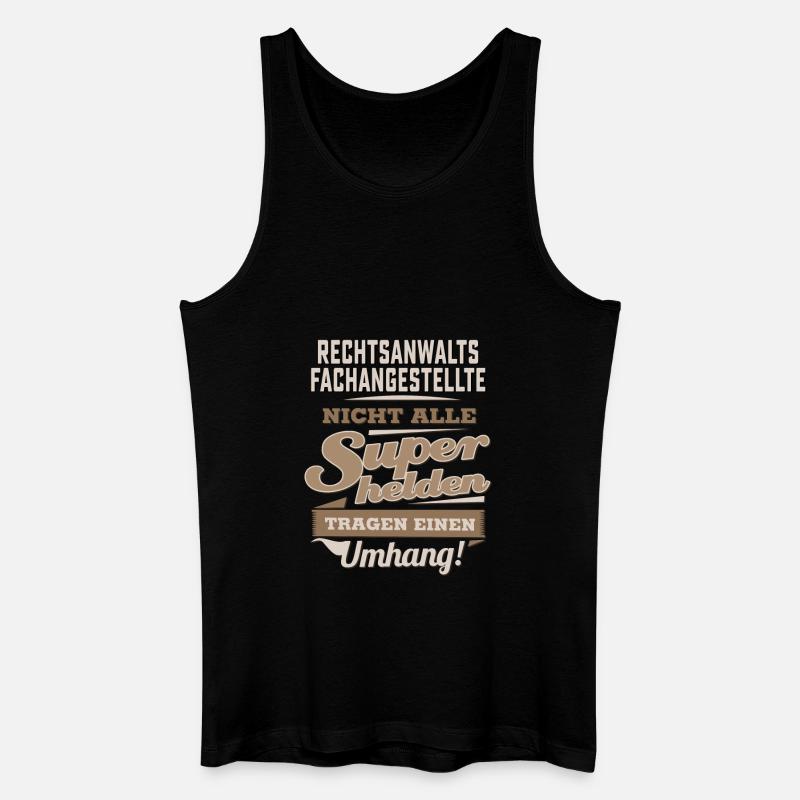 Superhelden in Sepia - - Männer Bio Tank Top - Schwarz