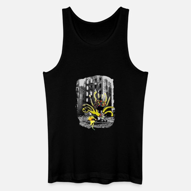 Eye One - Männer Bio Tank Top - Schwarz