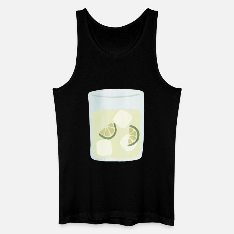 Moskauer Maultier im Aquarellstil - Männer Bio Tank Top - Schwarz