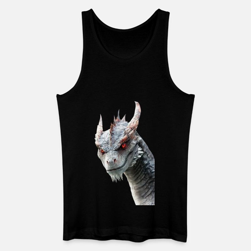 Drachen - Männer Bio Tank Top - Schwarz