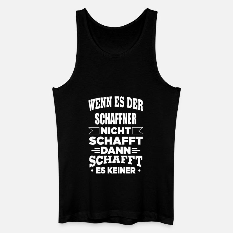 SCHAFFNER - Männer Bio Tank Top - Schwarz