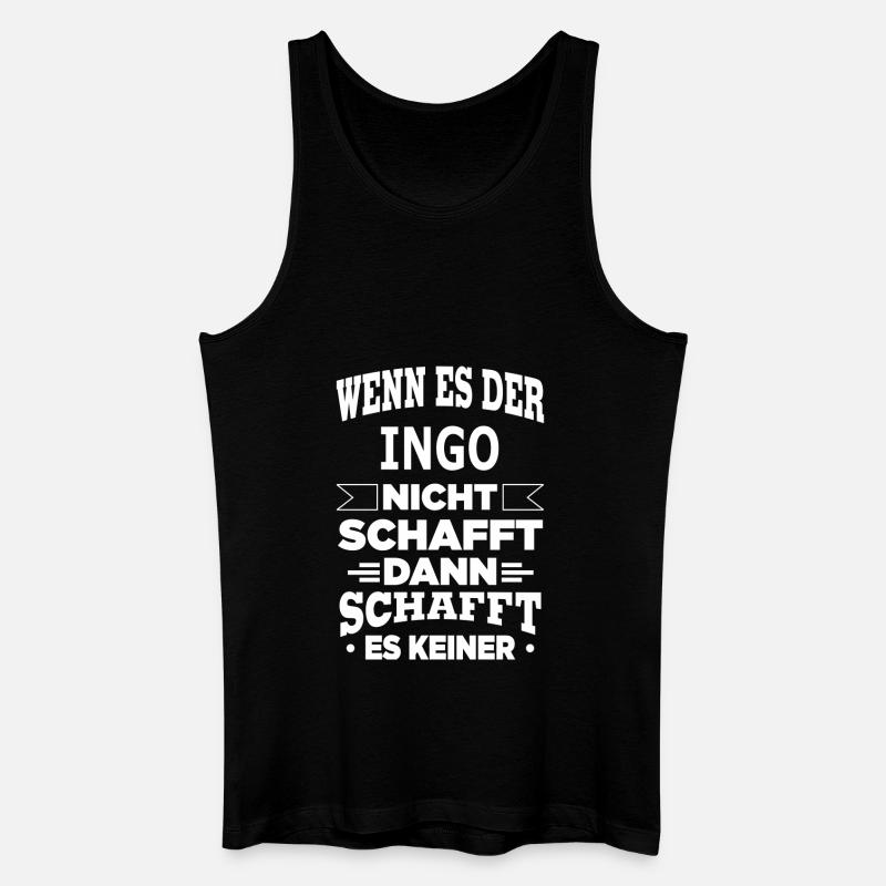 INGO - Männer Bio Tank Top - Schwarz