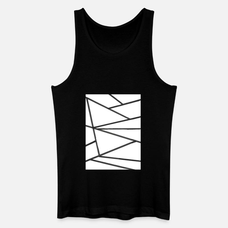 " Tears " - Men’s Organic Tank Top - black