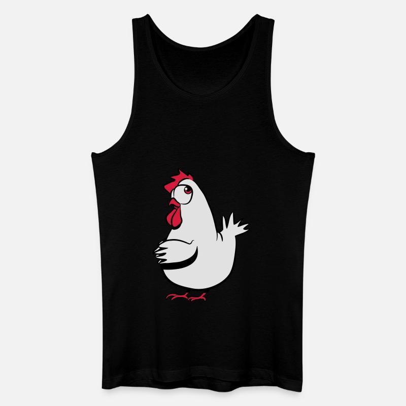 Poulet Lapointe - Débardeur bio Homme - noir