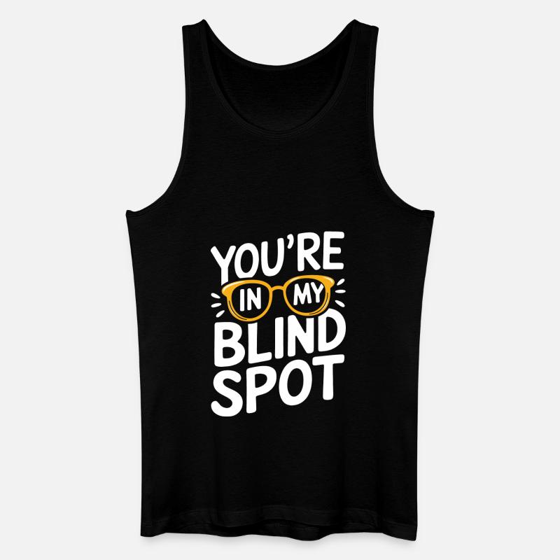 Blinde Blindheit Sehbehinderte Menschen - Männer Bio Tank Top - Schwarz