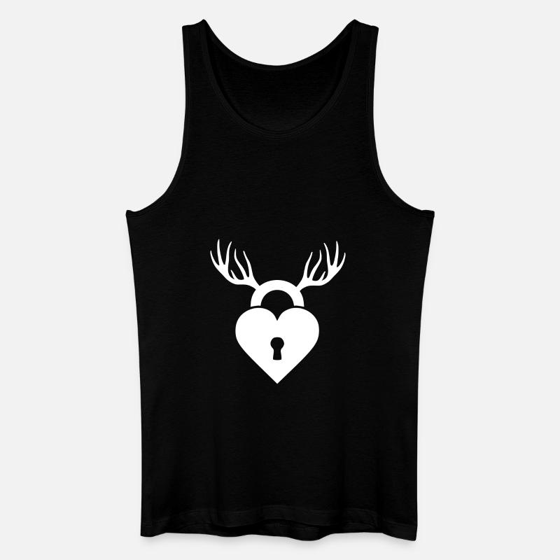Cuckold - Männer Bio Tank Top - Schwarz