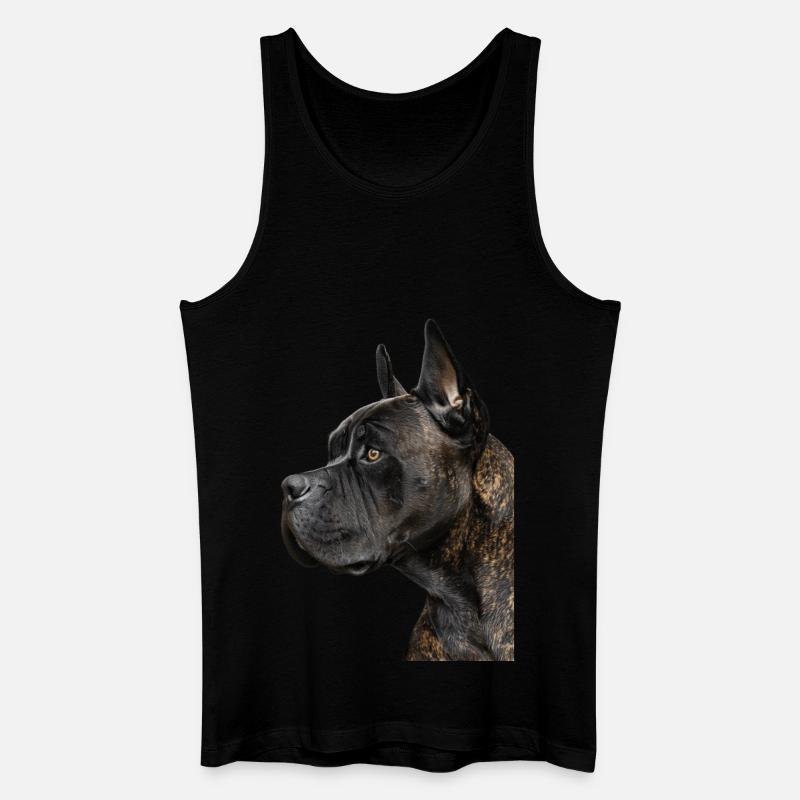 Cane Corso - Männer Bio Tank Top - Schwarz