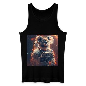 Koala - Men’s Organic Tank Top - black - Front
