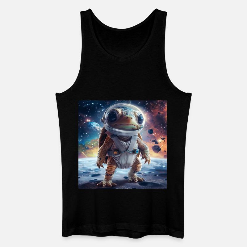 Schildkröte - Männer Bio Tank Top - Schwarz