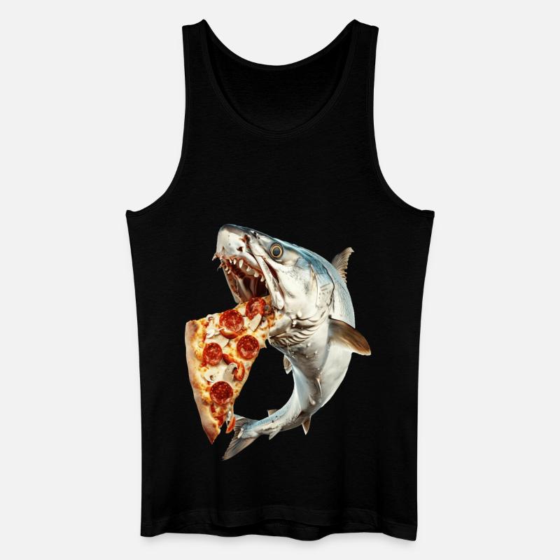 Tarpon - Männer Bio Tank Top - Schwarz