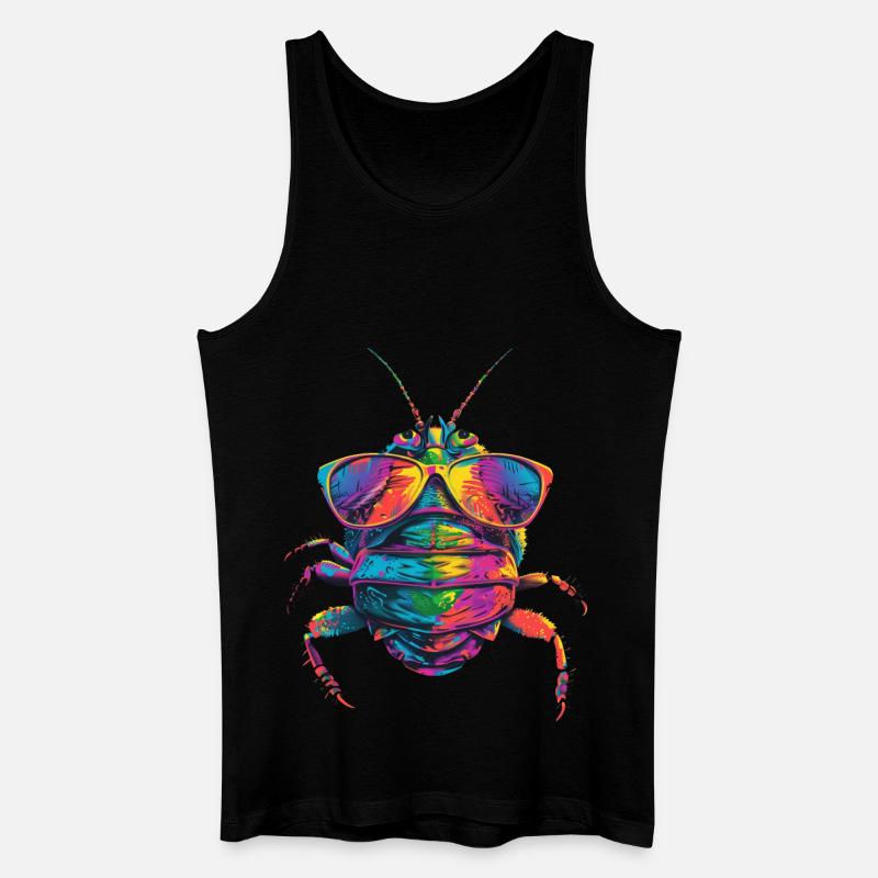 Assel - Männer Bio Tank Top - Schwarz