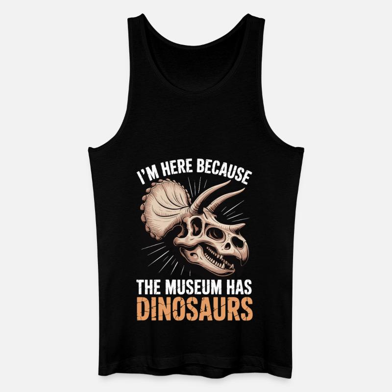 Museum - Männer Bio Tank Top - Schwarz