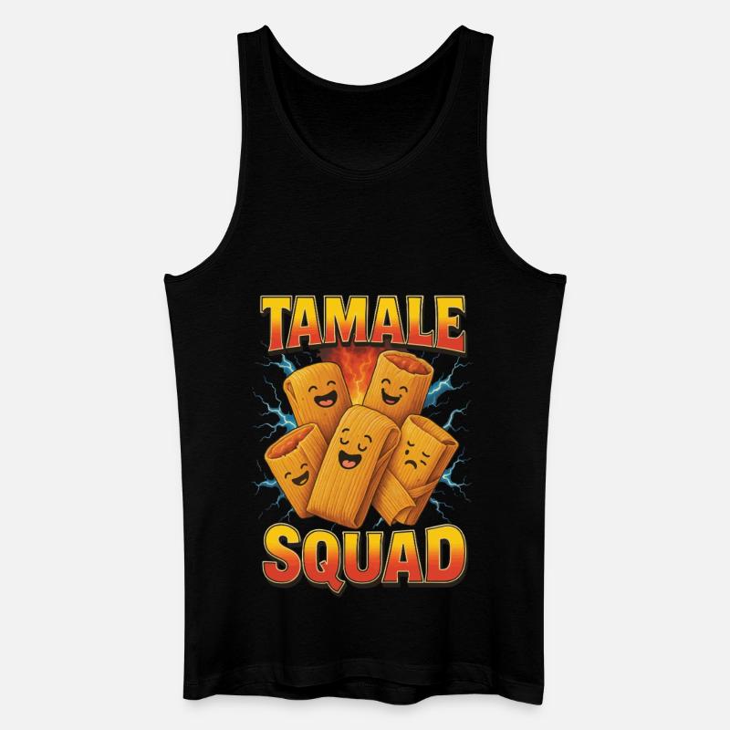 Tamale - Männer Bio Tank Top - Schwarz