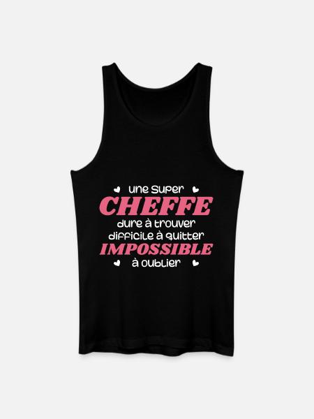 Super Chef - Men’s Organic Tank Top - black