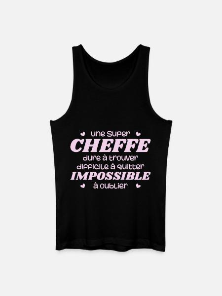 Super Chef - Men’s Organic Tank Top - black