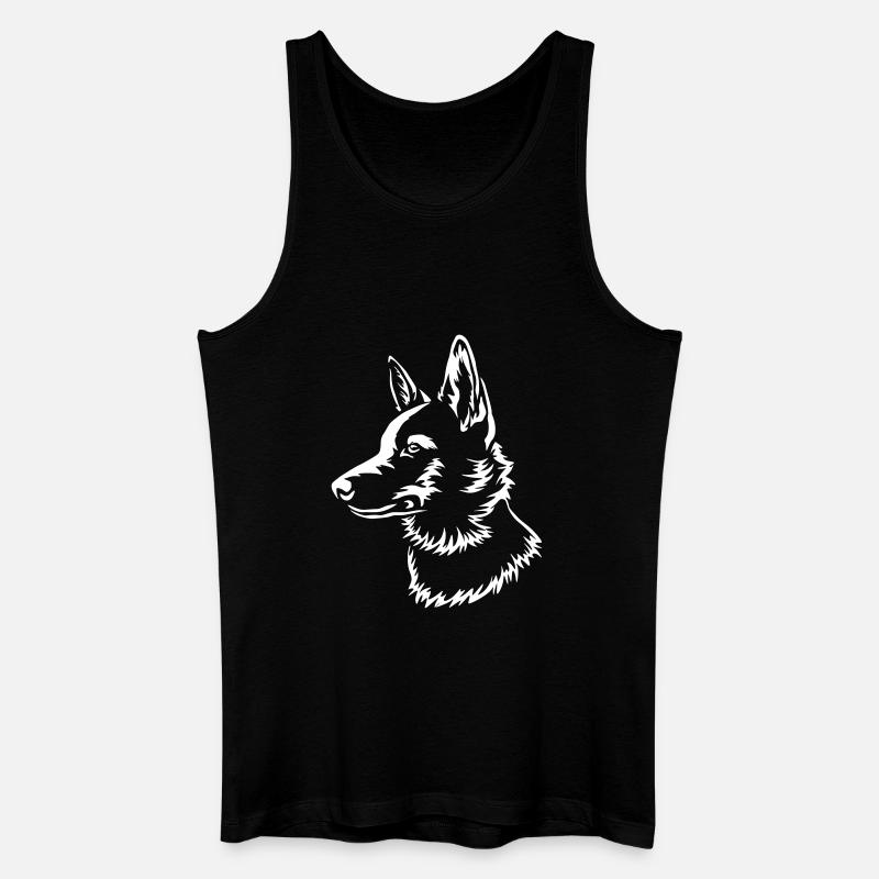 Norbottenspitz "Black Edition" - Men’s Organic Tank Top - black