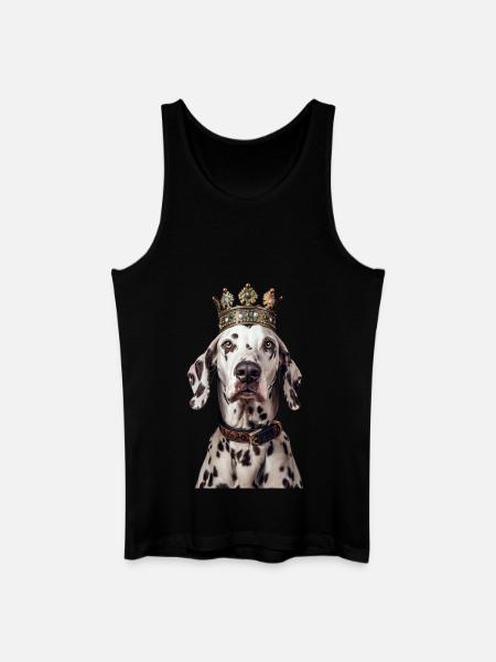 Dalmatian - Men’s Organic Tank Top - black