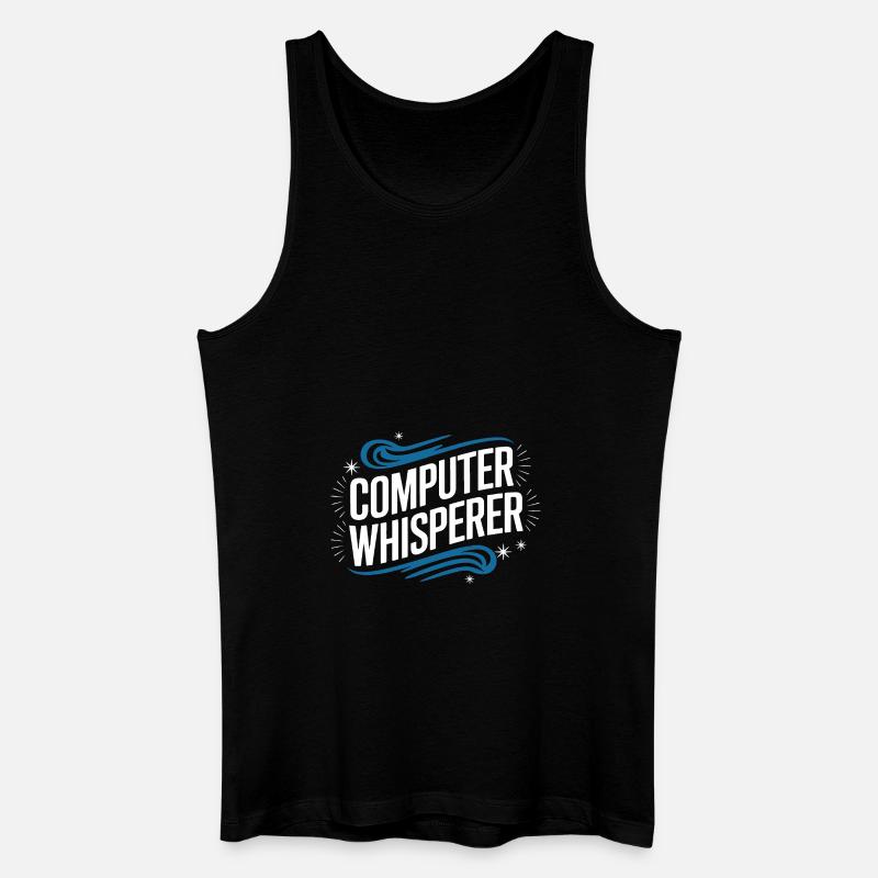 Technical Support Computer - Men’s Organic Tank Top - black