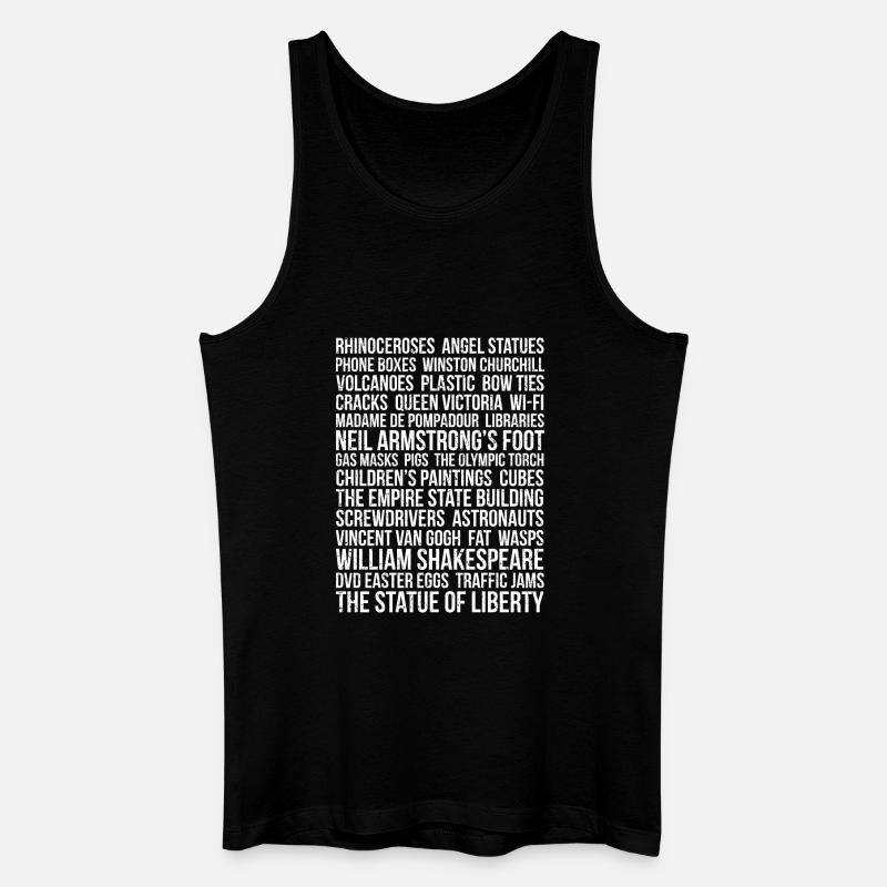 Different - Männer Bio Tank Top - Schwarz