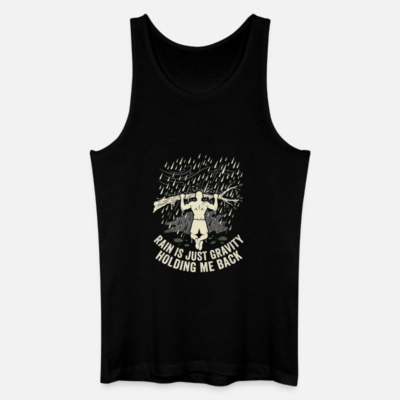 Calisthenics Gravity - Männer Bio Tank Top - Schwarz