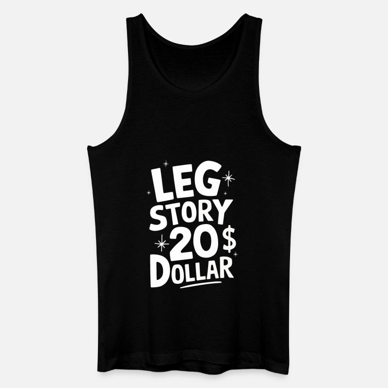 Amputation Behinderung - Männer Bio Tank Top - Schwarz