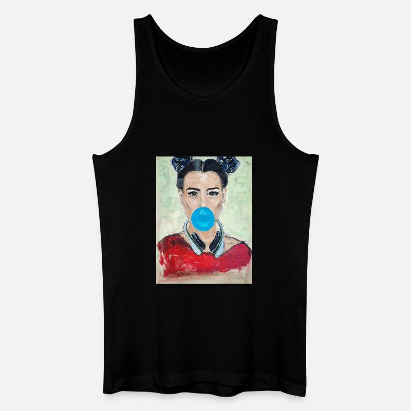 Bubble Fun - Männer Bio Tank Top - Schwarz