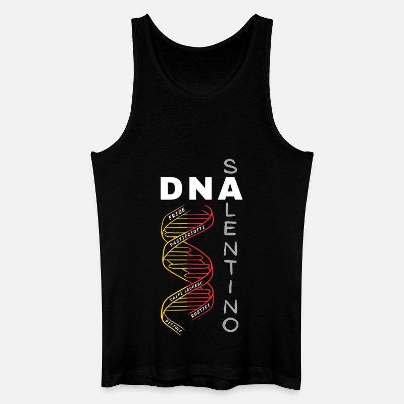SALENTO (Salento-DNA) - Männer Bio Tank Top - Schwarz