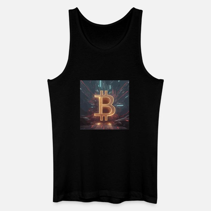Bitcoin Power Development – Dynamic Energy - Men’s Organic Tank Top - black