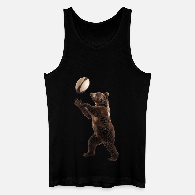 Tragen - Männer Bio Tank Top - Schwarz