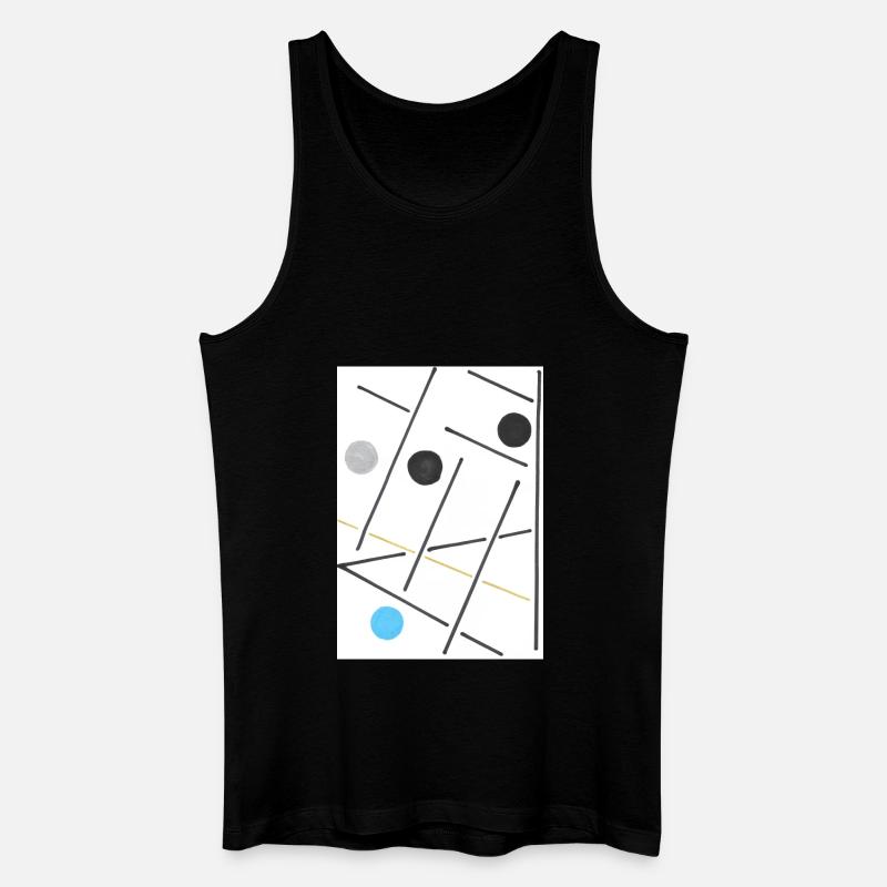 Biasio - Männer Bio Tank Top - Schwarz