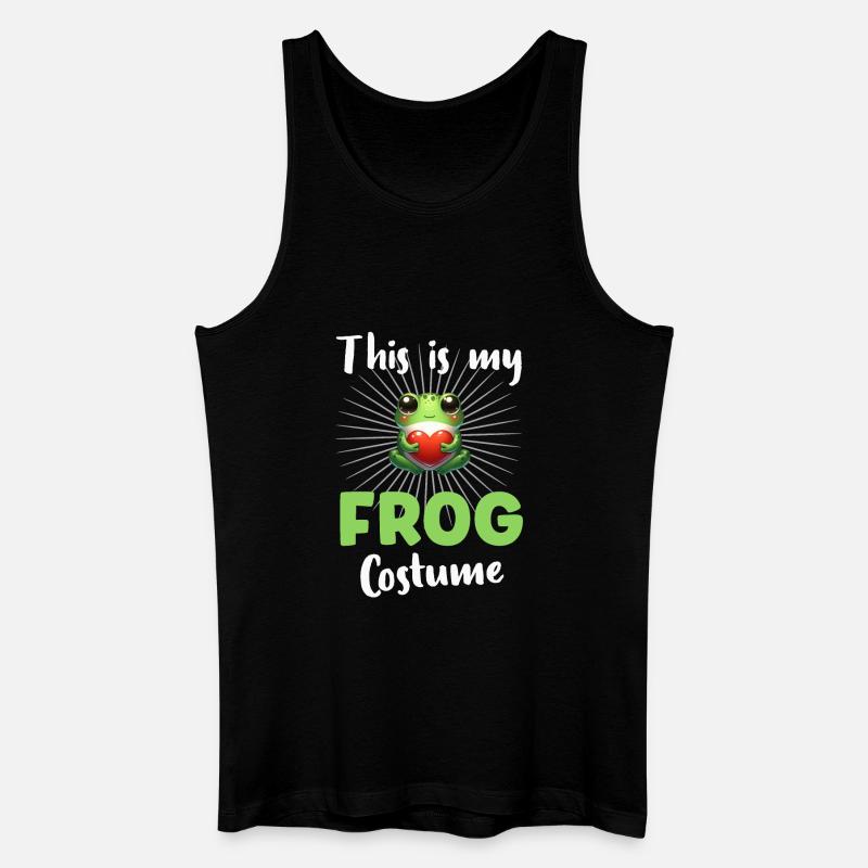 Frosch Frösche - Männer Bio Tank Top - Schwarz