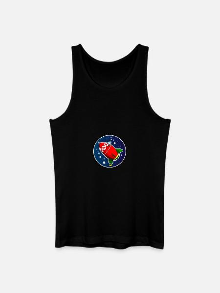 Rocket02 - Men’s Organic Tank Top - black